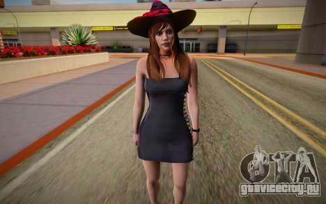 GTA Online Skin Ramdon Female Allian Dress Witch для GTA San Andreas