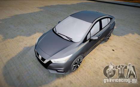 Nissan Versa 2020 (interior lowpoly) для GTA San Andreas