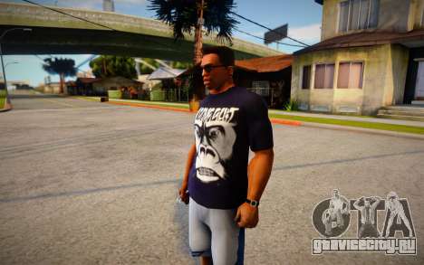 OnSomeShit Monkey T-Shirt для GTA San Andreas