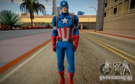 Capitan America Fortnite для GTA San Andreas