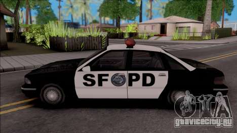 Beta Premier Police SF (Final) для GTA San Andreas