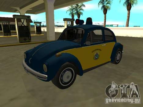 Volkswagen Beetle 94 Polícia Rodoviária Federal для GTA San Andreas