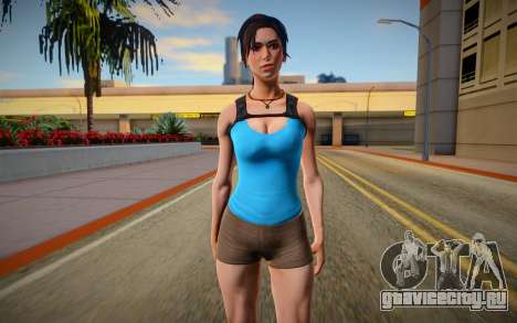 Lara Croft (Good Skin) для GTA San Andreas