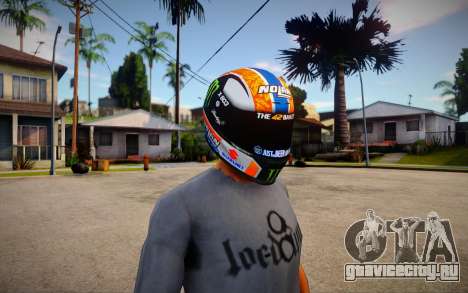 NOLAN X-803 Helmet [Alex Rins 2019 Edition] для GTA San Andreas