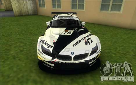 BMW Z4 GT3 для GTA Vice City