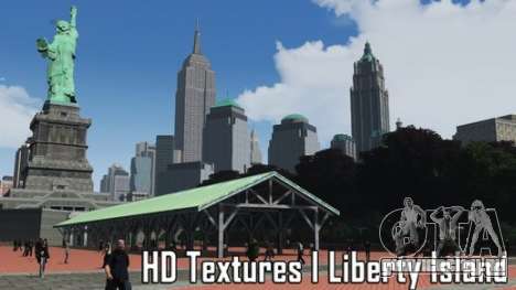 HD Textures - Liberty Island для GTA 4