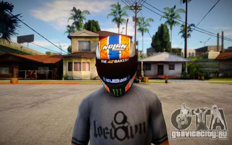 NOLAN X-803 Helmet [Alex Rins 2019 Edition] для GTA San Andreas