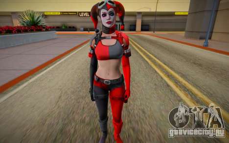 Harley Quinn (Good Skin) для GTA San Andreas