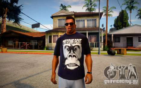 OnSomeShit Monkey T-Shirt для GTA San Andreas