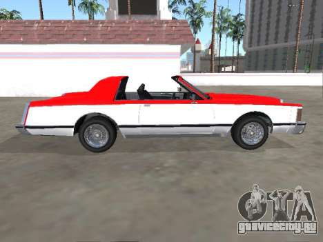 Virgo Continental Targa Version 2 для GTA San Andreas