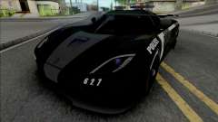 Koenigsegg Agera R Police from NFS Rivals для GTA San Andreas