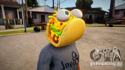 Fortnite Taco Mask For Cj для GTA San Andreas