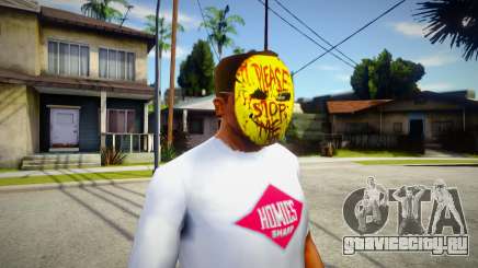 Manhunt Happy Mask For Cj для GTA San Andreas