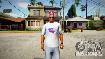 T-shirt Independence Day DLC V1 для GTA San Andreas