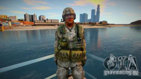 Солдат четвертой пехотной дивизии США для GTA San Andreas