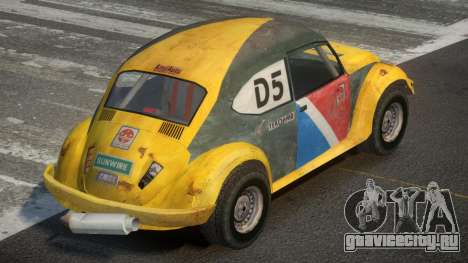 Volkswagen Beetle Prototype from FlatOut PJ1 для GTA 4