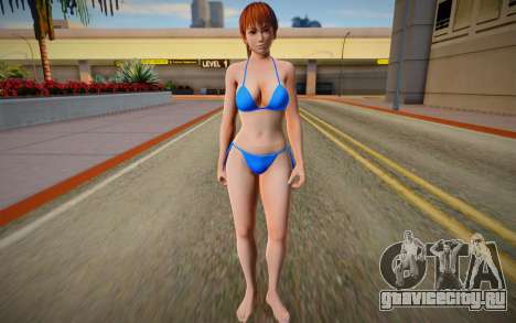 DOAXVV Kasumi Normal Bikini для GTA San Andreas