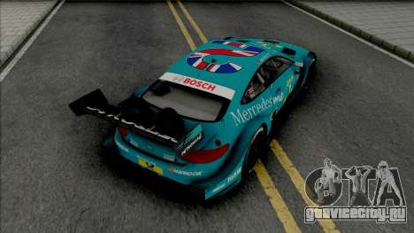 Mercedes-AMG C63 DTM Gary Paffett для GTA San Andreas