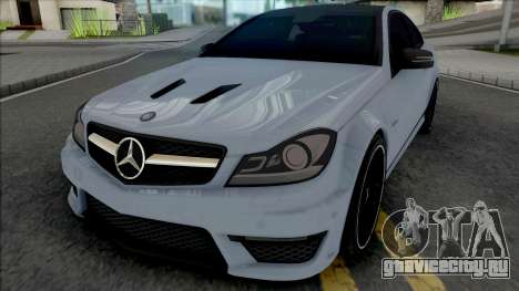 Mercedes-Benz C63 AMG Edition 2014 (SA Lights) для GTA San Andreas