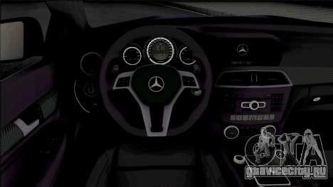 Mercedes-AMG C63 Black Series для GTA San Andreas