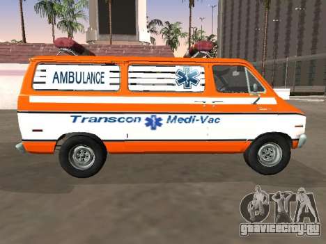 Dodge Tradesman B-200 1976 Ambulance для GTA San Andreas
