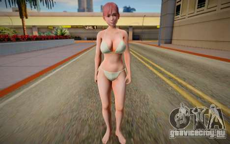 DOAXVV Honoka Normal Bikini для GTA San Andreas