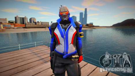 Soldier 76 From Overwatch для GTA San Andreas