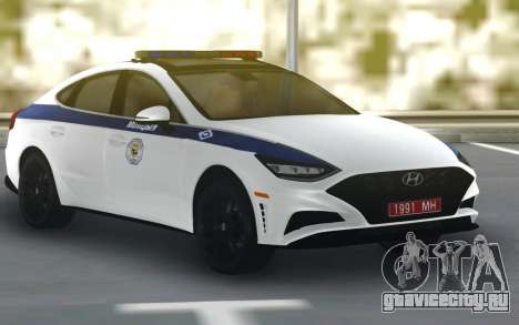Hyundai Sonata Turbo Police для GTA San Andreas