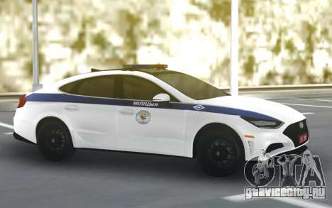 Hyundai Sonata Turbo Police для GTA San Andreas