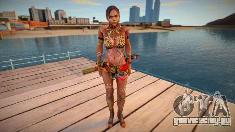 Sheva Alomar Tribal Resident Evil 5 для GTA San Andreas