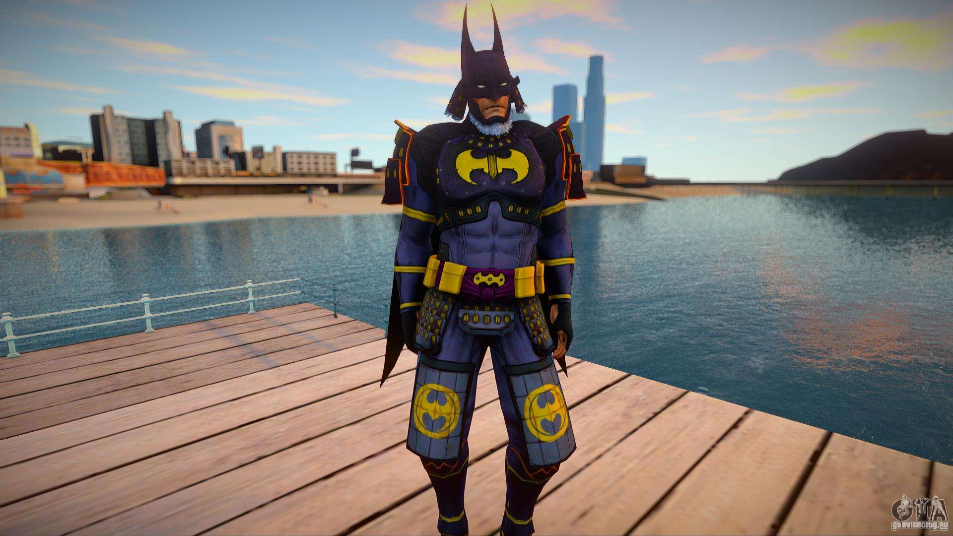 Отличный скин - Batman Ninja from Injustice 2 для GTA San Andreas. 