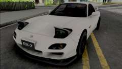 Mazda RX-7 Spirit R FD White для GTA San Andreas