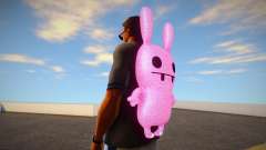 Розовый кроличий рюкзак для GTA San Andreas