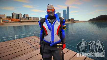Soldier 76 From Overwatch для GTA San Andreas
