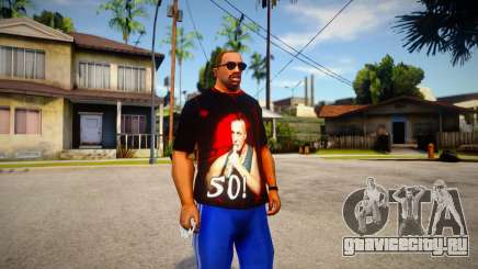 T-shirt Till Lindemann 50 для GTA San Andreas