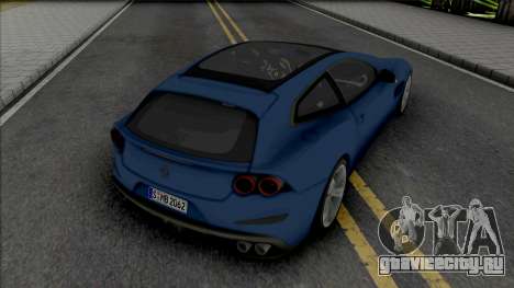 Ferrari GTC4Lusso (German Plate) для GTA San Andreas