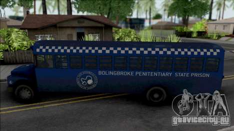 GTA V Brute Prison and School Bus для GTA San Andreas