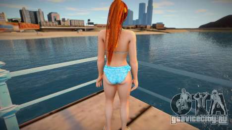 Kasumi turquoise bikini для GTA San Andreas