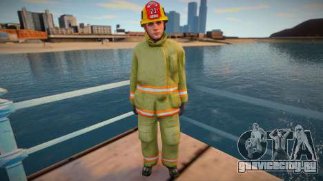 Новый пожарный Los Santos для GTA San Andreas