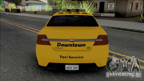 Vapid Torrence Taxi Downtown для GTA San Andreas