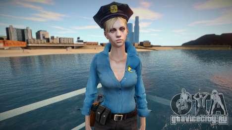Jill Valentine Police для GTA San Andreas