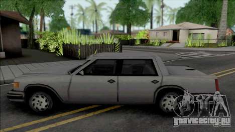 Unmarked Beta Sedan Vehicle для GTA San Andreas
