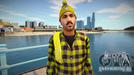 New lsv2 yellow shirt для GTA San Andreas