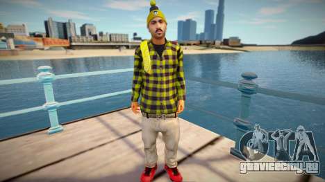 New lsv2 yellow shirt для GTA San Andreas