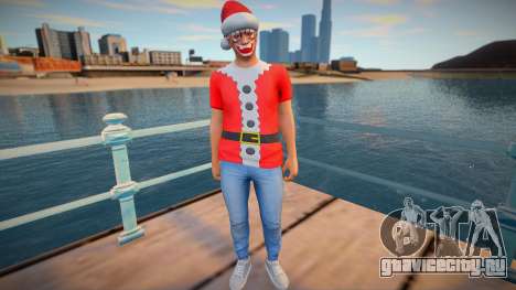Christmas ped from GTA Online для GTA San Andreas