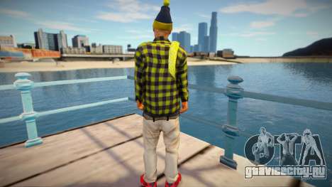 New lsv2 yellow shirt для GTA San Andreas