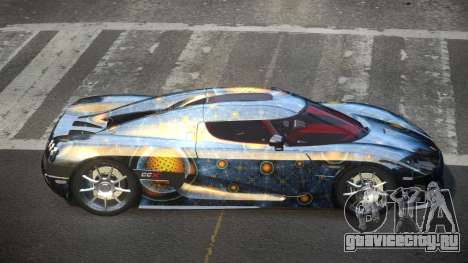 Koenigsegg CCX GST-R S7 для GTA 4