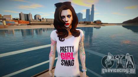 Pretty girl Swag style для GTA San Andreas
