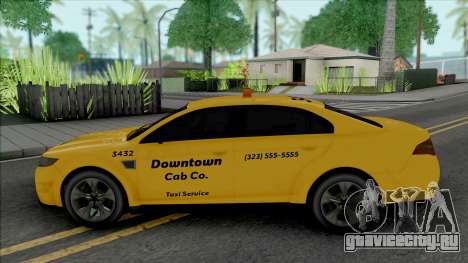 Vapid Torrence Taxi Downtown для GTA San Andreas