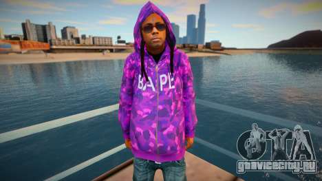 Lil Wayne v2 для GTA San Andreas